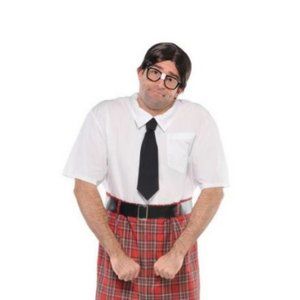 NEW Nerd adult costume NWT